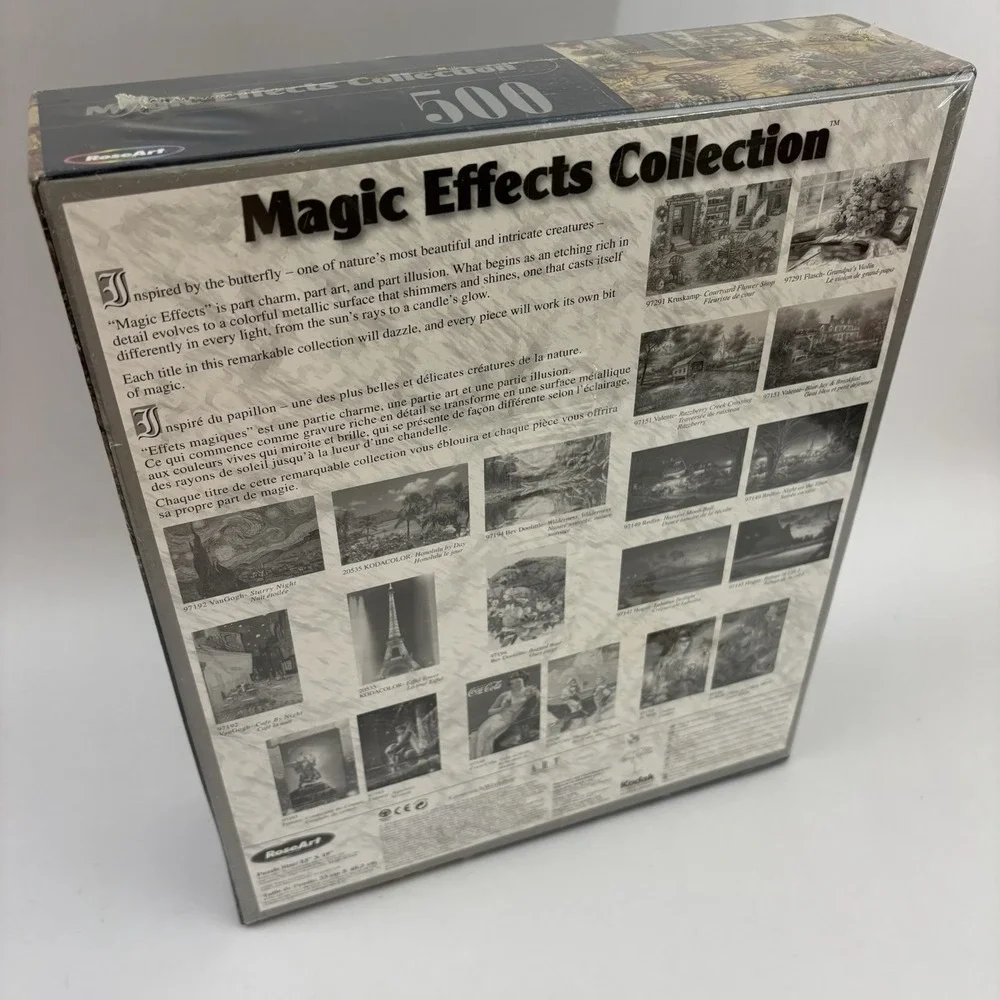 Magic Effects Collection Puzzle 97291 Kruskamp Courtyard Flower Shop SEALED